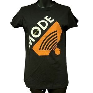 Depeche Mode Black White & Red Orange T-Shirt Women’s Small